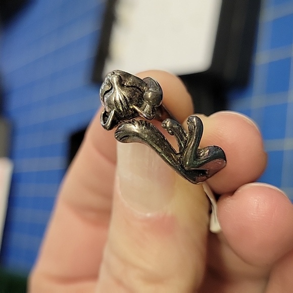 Squirrel All Around Pewter Ring Size 6.5 - Picture 5 of 5